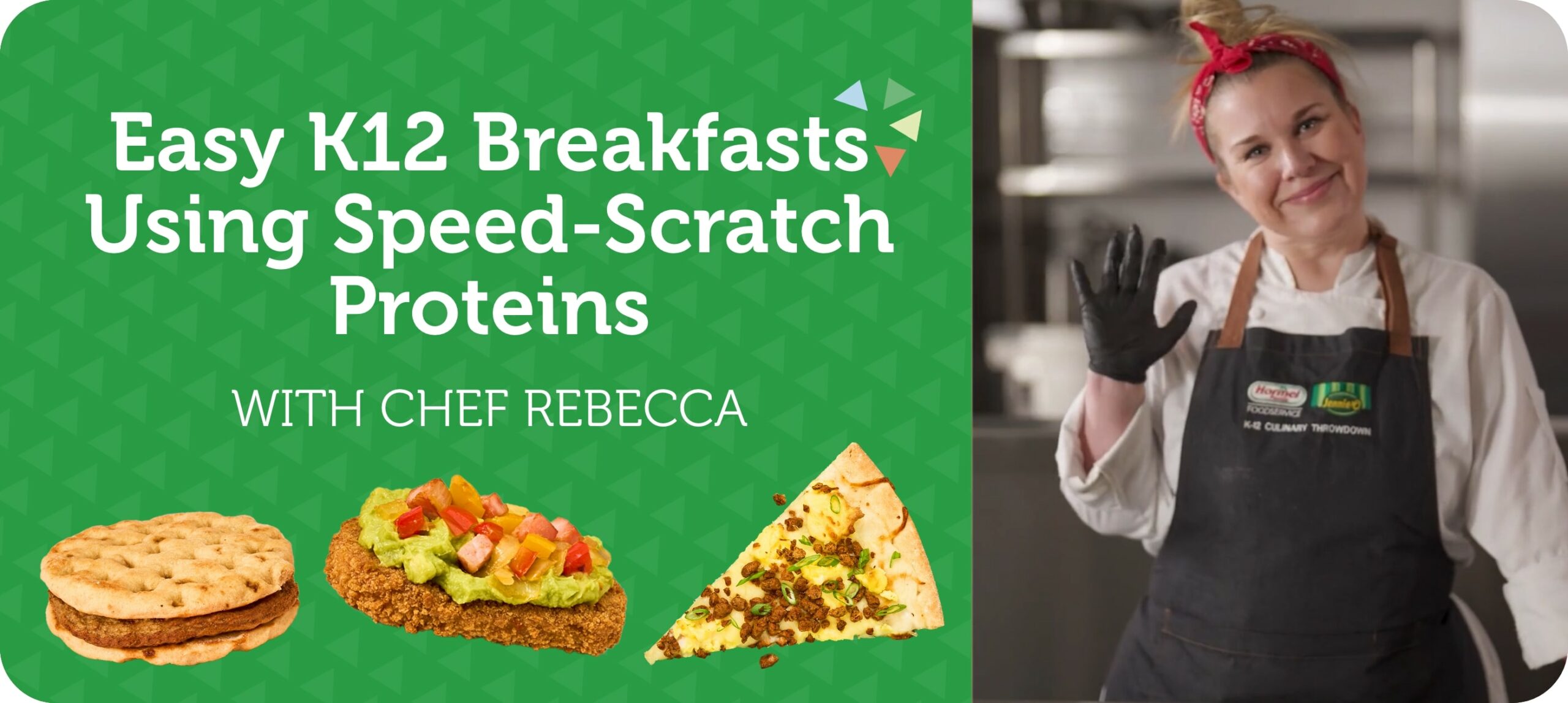 Easy K12 Breakfasts Using Speed-Scratch Proteins | WITH CHEF REBECCA